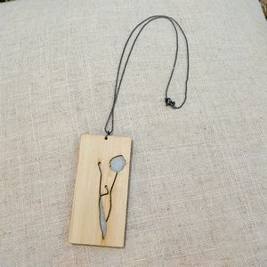 Whimsical art necklace